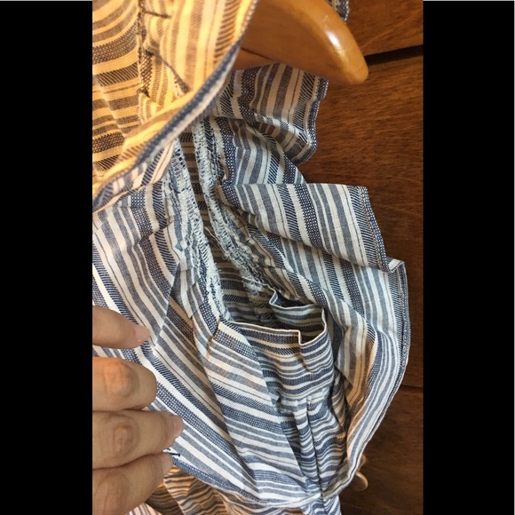 LUCKY BRAND APRON RUFFLE DRESS - Picture 4 of 8